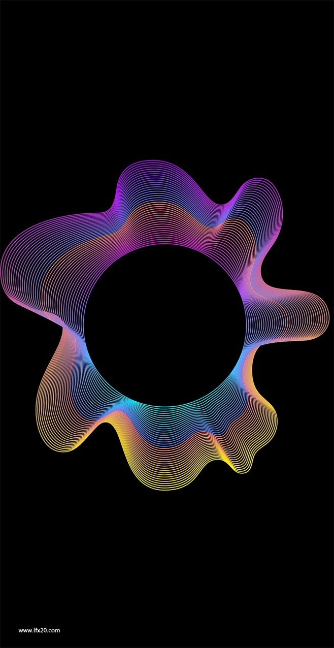 时尚几何彩色图形渐变元素海报背景ai矢量素材时尚渐变乐分享素材网