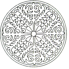 高清矢量图案中国风古典雕刻镂空花纹龙鸟兽 平面设计素材图库