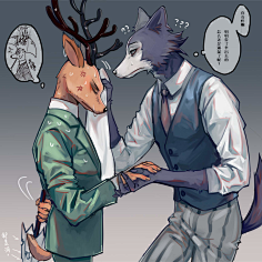 郁小白采集到BEASTARS