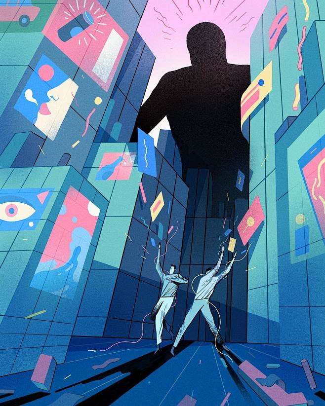 图-花瓣网|陪你做生活的设计师 | 【插画】lisk feng