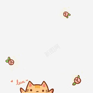 卡通萌宠猫咪宝宝图标高清素材页面页面网页平面电商创意素材png素材