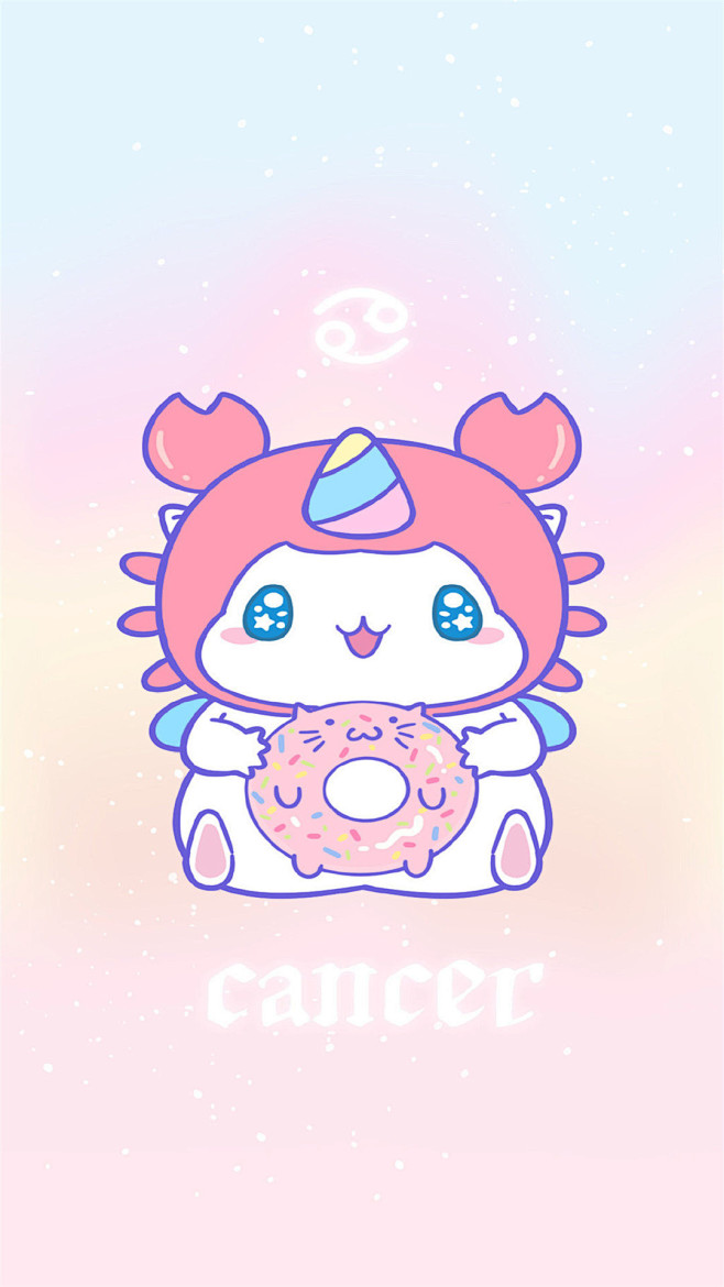 鼠星星十二星座卡通高清手机壁纸