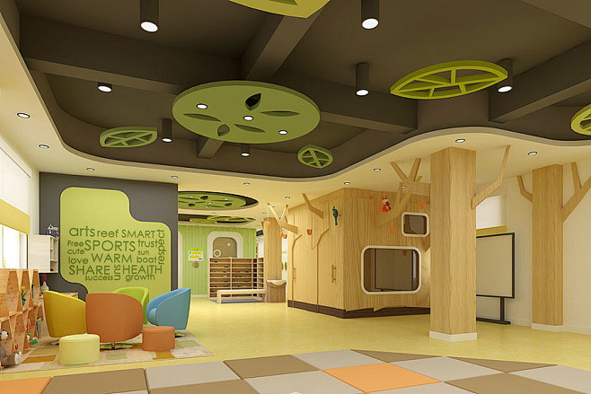 1 宫城|ginko空间设计—儿童教育机构 | 儿童元素 宫城|ginko采集到