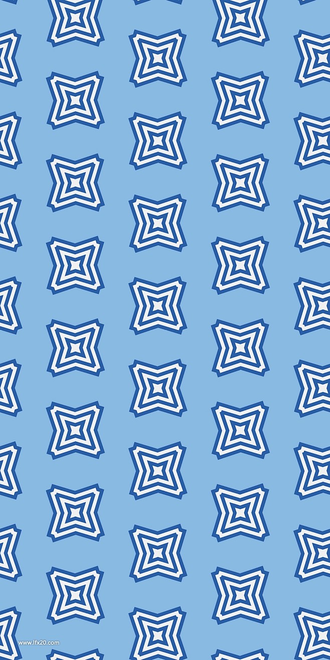 无缝蓝白配色纹理23