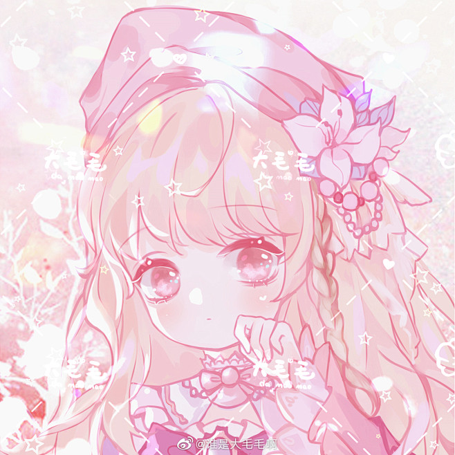 软妹少女可爱二次元头像