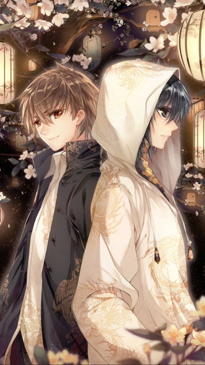 00:08:15二次元 动漫 耽美bl腐 各类cp 插画 壁纸动漫兄弟落无言同采