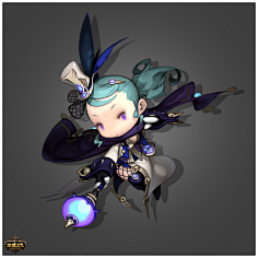 老妇女采集到Q版 地城之光