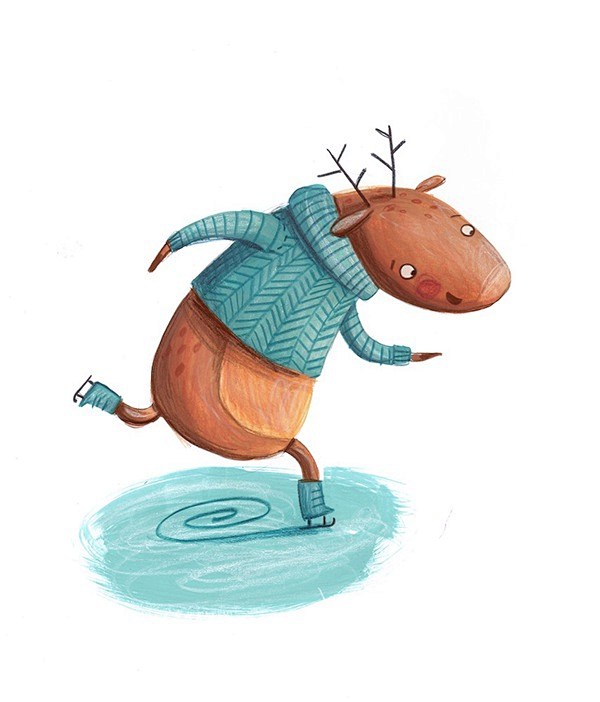 animal characters ii : sample work 小动物,绘本,创意手绘,儿童插画