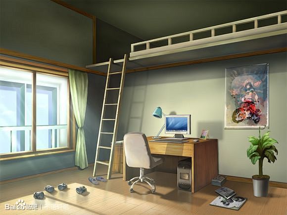 一些动漫室内场景图