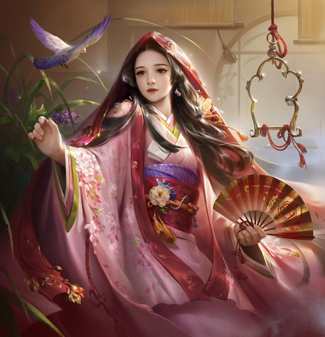 00:48:47三国杀董白 , yuanyuan wang原画&插画strong-wind同采自www