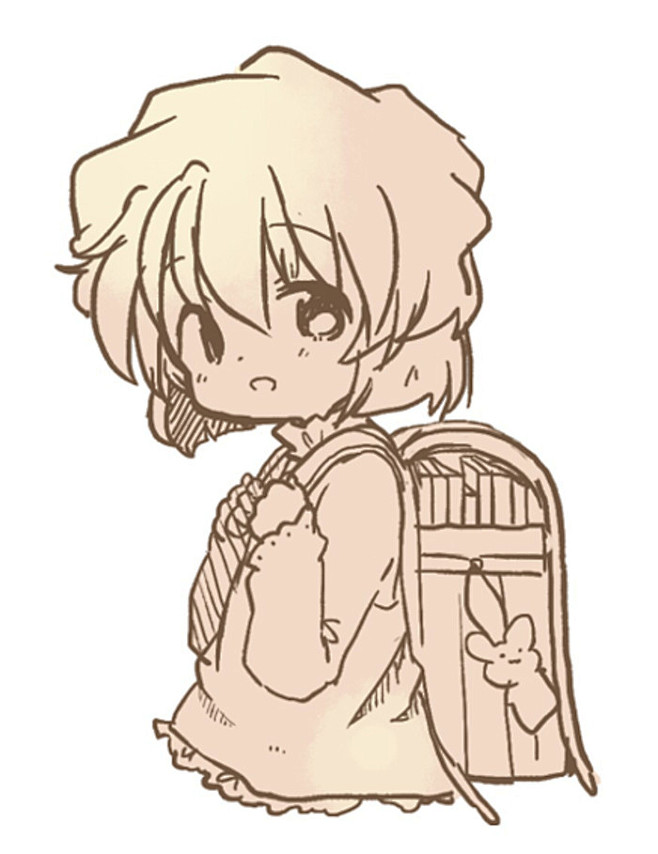 名侦探柯南 灰原哀插画lioa同采自tieba.baidu.