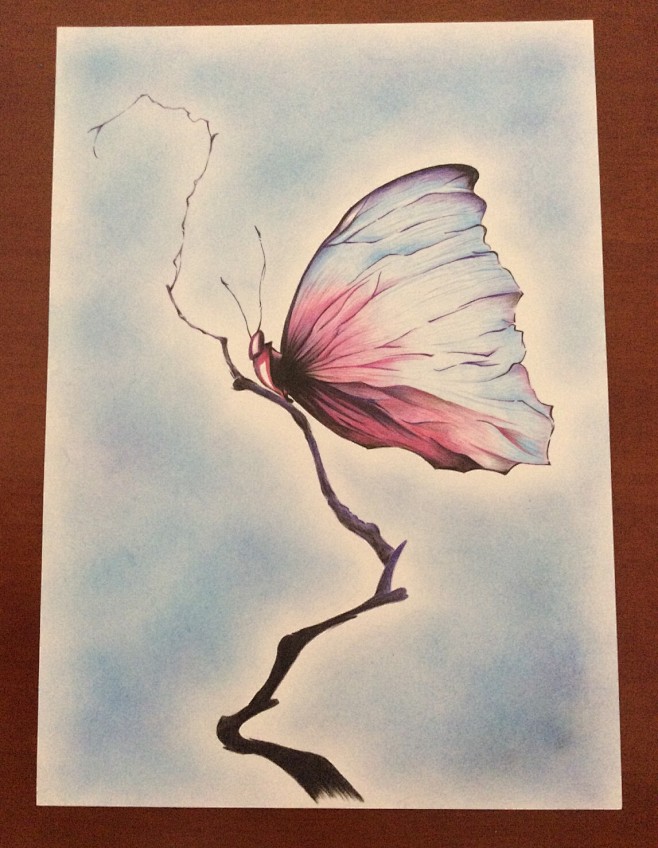 蝴蝶-花瓣网|陪你做生活的设计师 | 梦幻少女系粉蝴蝶