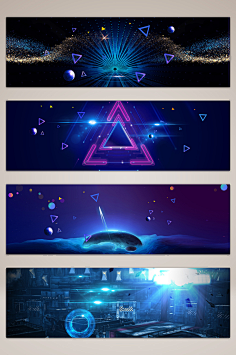 行成雨思采集到banner 背景