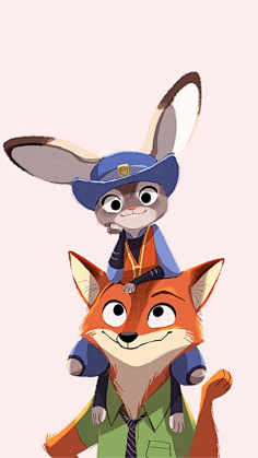 疯狂动物城-花瓣网|陪你做生活的设计师 | 狸兔子你们快去结婚好吗!