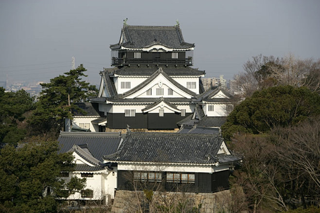 日本古城堡冈崎城