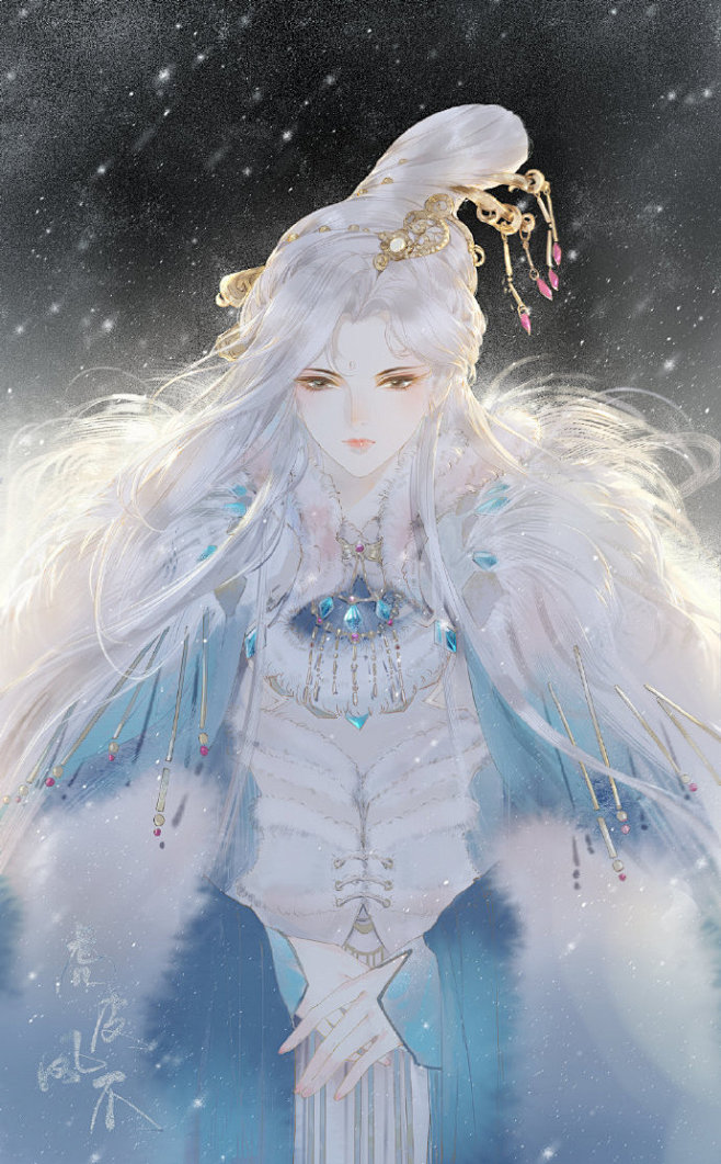 给霁姐姐投了大雪一票霁无瑕霹雳布袋戏霹雳二十四节气霹雳布袋戏