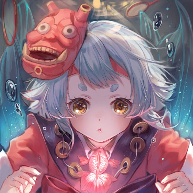 深夜营养师头像存档方便给别人链接头像使用请随意br阴阳师山兔桃花妖