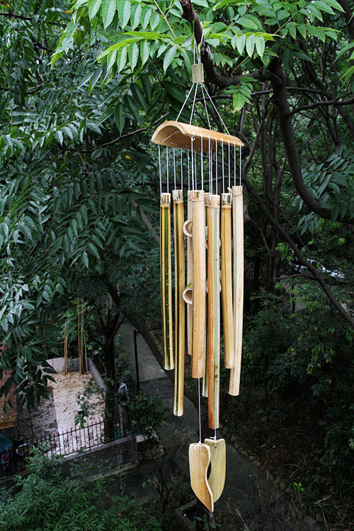 手工竹风铃环保独特