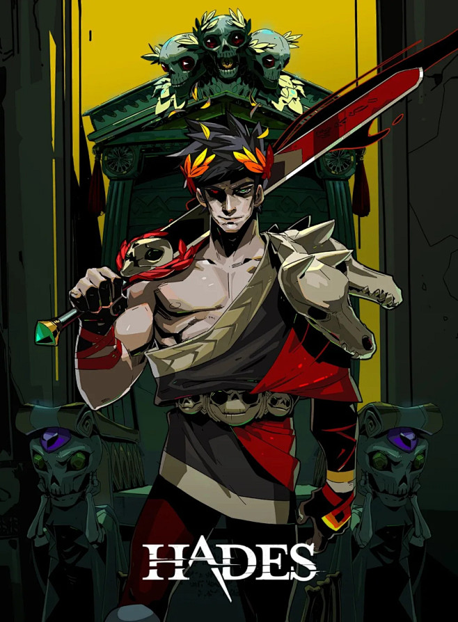 hades美术全览这区区20人的团队开发的游戏个个好评idartist70