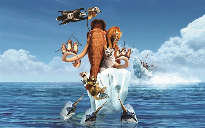 冰河世纪4大陆漂移动画电影图