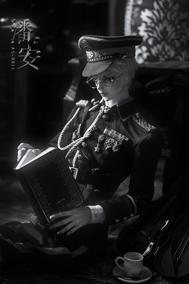 bjd娃娃包邮送妆礼as天使工房潘安军装版dl117091asd娃娃淘宝网