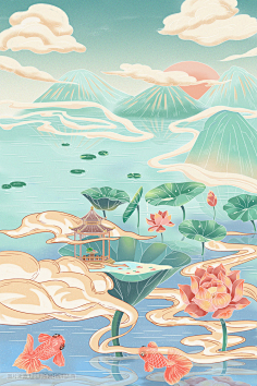 一只受伤的设计采集到插画