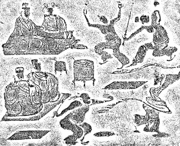 收集汉代画像砖素材 1914721