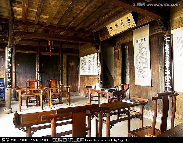 古代私塾历史遗迹建筑摄影摄影汇图网wwwhuitucom