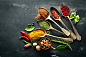General 1699x1118 spices Pepper food food spoons leaves