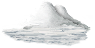 高清免抠雪堆飘雪素材5