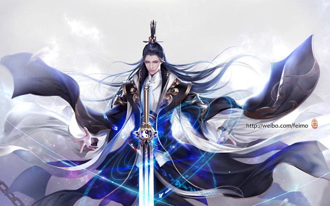 万古长如夜采集到男性仙侠角色