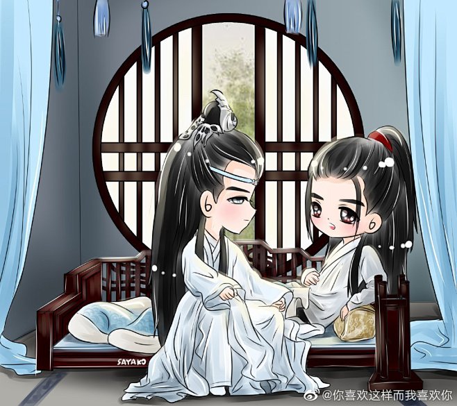 肖战王一博图片来源微博