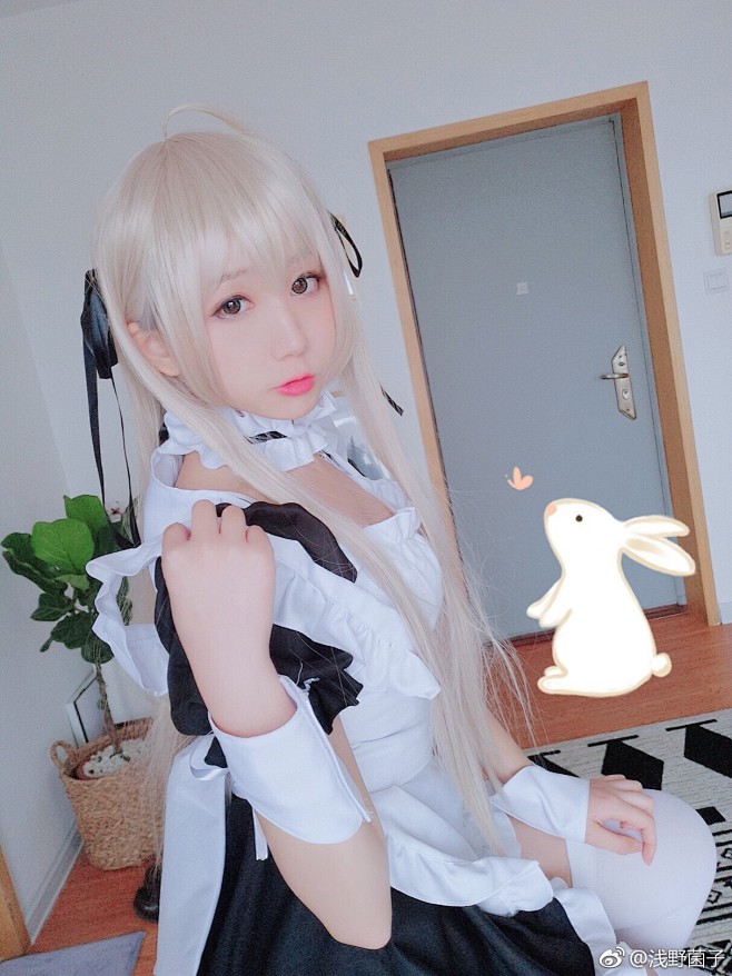 穹妹女仆nkinoko浅野菌子春日野穹穹妹cos写真本67676767