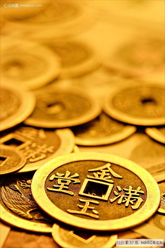 高清金玉满堂铜钱图片素材271