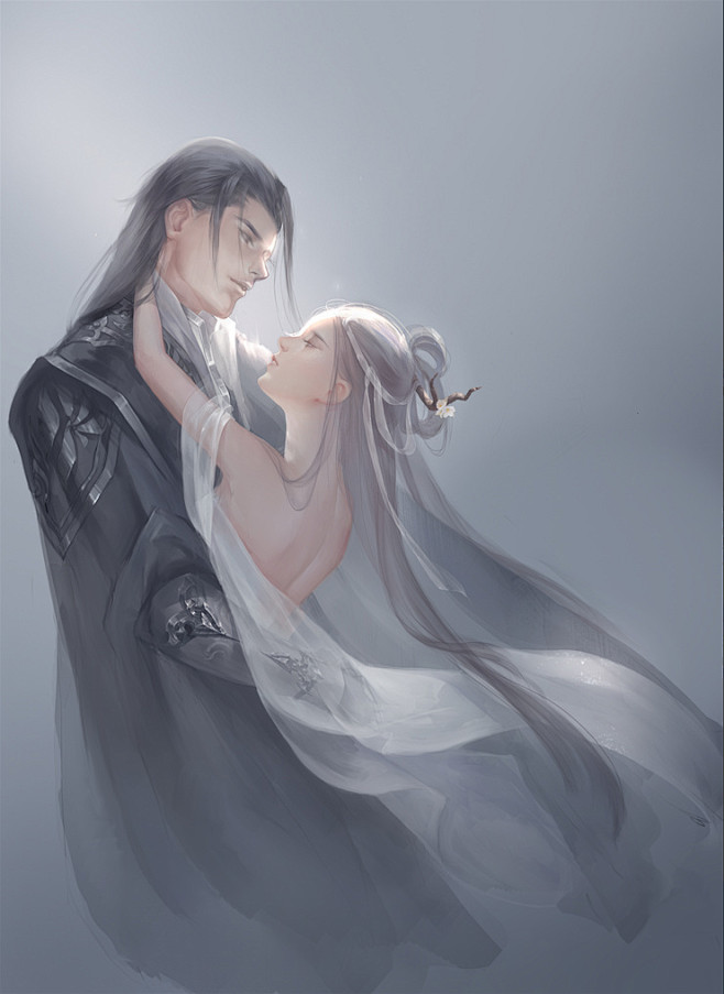 唯佐采集于2016-05-01 23:34:16涂鸦王国 思堂 绘古风插画唯佐该采集