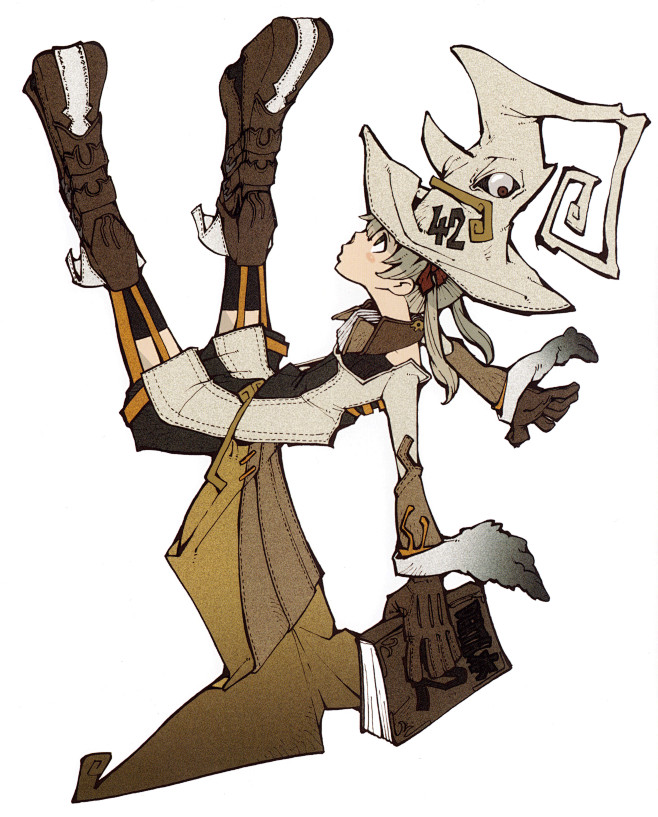 《大久保笃 画集》(soul eater soul art)