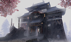 呓!采集到场景/CG【中国风】