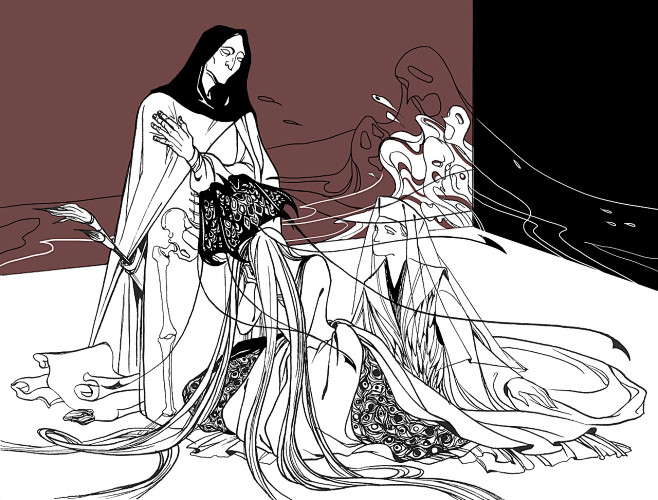 三体插图--云天明的三个故事|插画|其他插画|LII