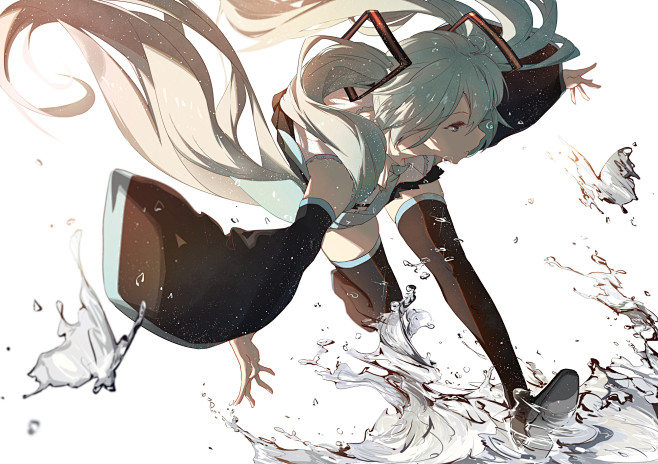 初音ミク等のタグがつけられたtakaさんのイラストです有参考rella大