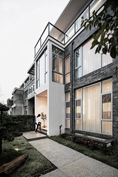 a空间景观花园庭院外景外立面