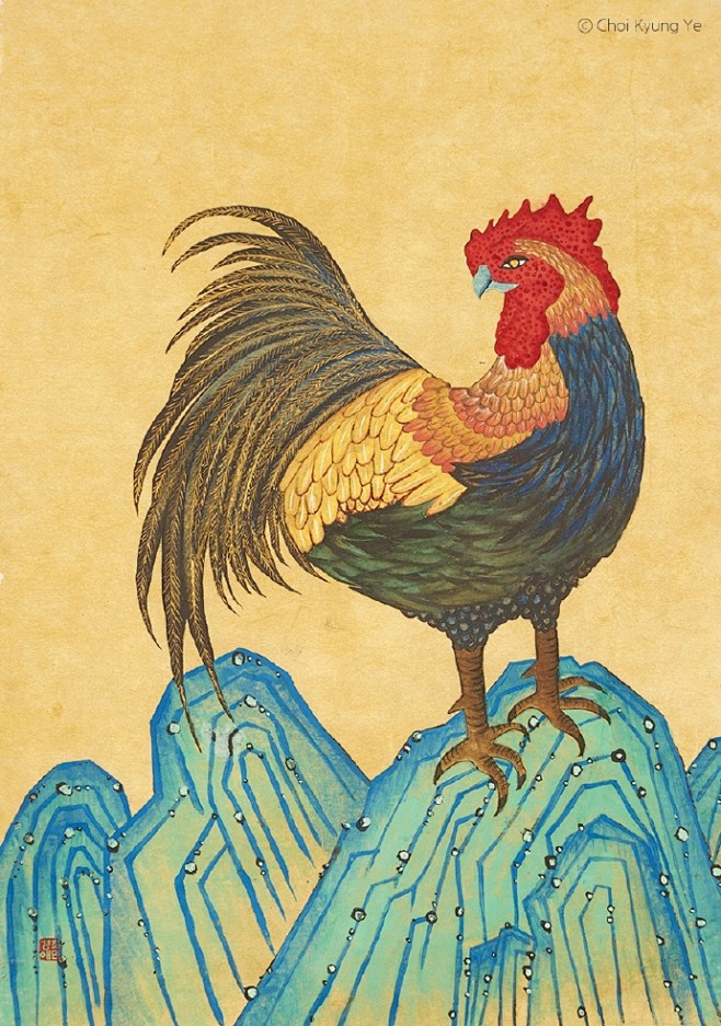 鸡年画鸡···,说鸡不说吧~ 来自艺术家 Yeo 