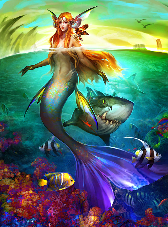 人鱼-花瓣网|陪你做生活的设计师 | ～人鱼传说