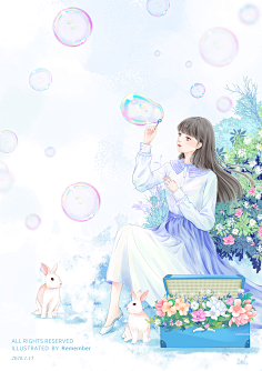 柠下戚度采集到【封面素材】校园动漫底图