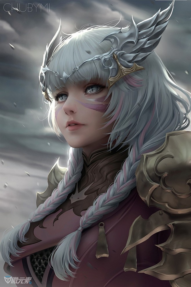 免费参考魔幻人物角色原画日韩画风游戏角色抽象背景原画插画集