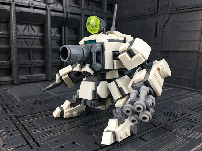 2月新品 合金弹头系列重装二足步行战车 MOC