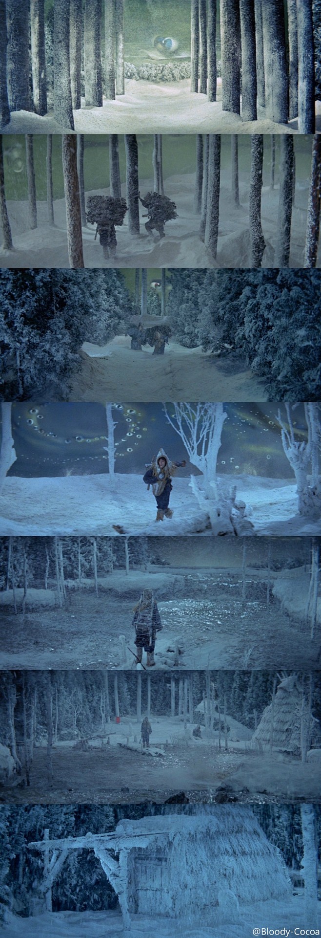 《怪谈》(1964)小林正树导演,选取侨居日本的