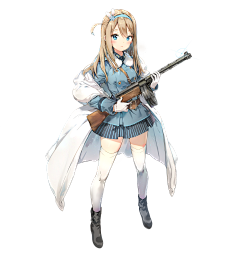 少女前线-索米kp31hms_丘吉尔采集到手绘采集baike.baidu.