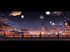 呓!采集到场景/CG【中国风】