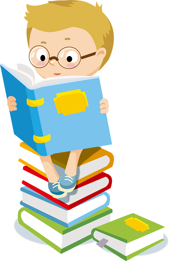 世界读书日插画书本png