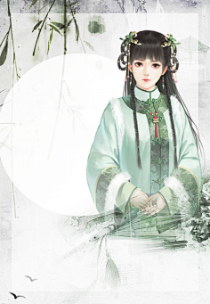 二柒七采集到别馆花深处(古风女)